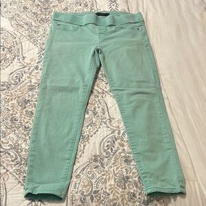 Liverpool Mint Skinny Jeans for Women